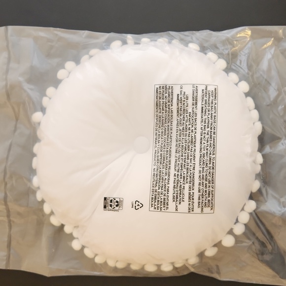 Other - Large Decorative Pillow circular 16"